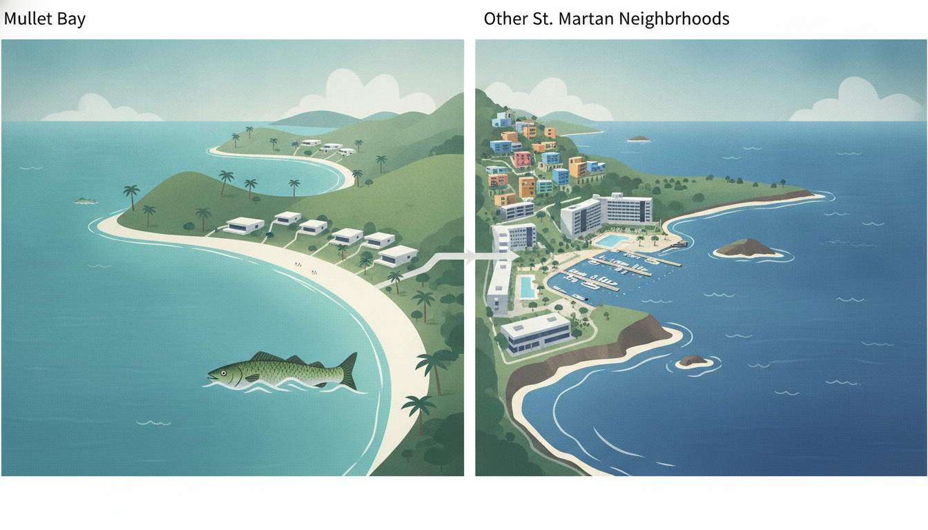 Mullet Bay vs. Other St. Maarten Neighborhoods